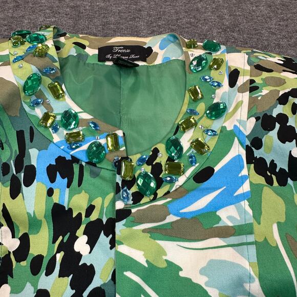 Trenz by Theresa Rena Open Front Blazer Size XL - Picture 5 of 9